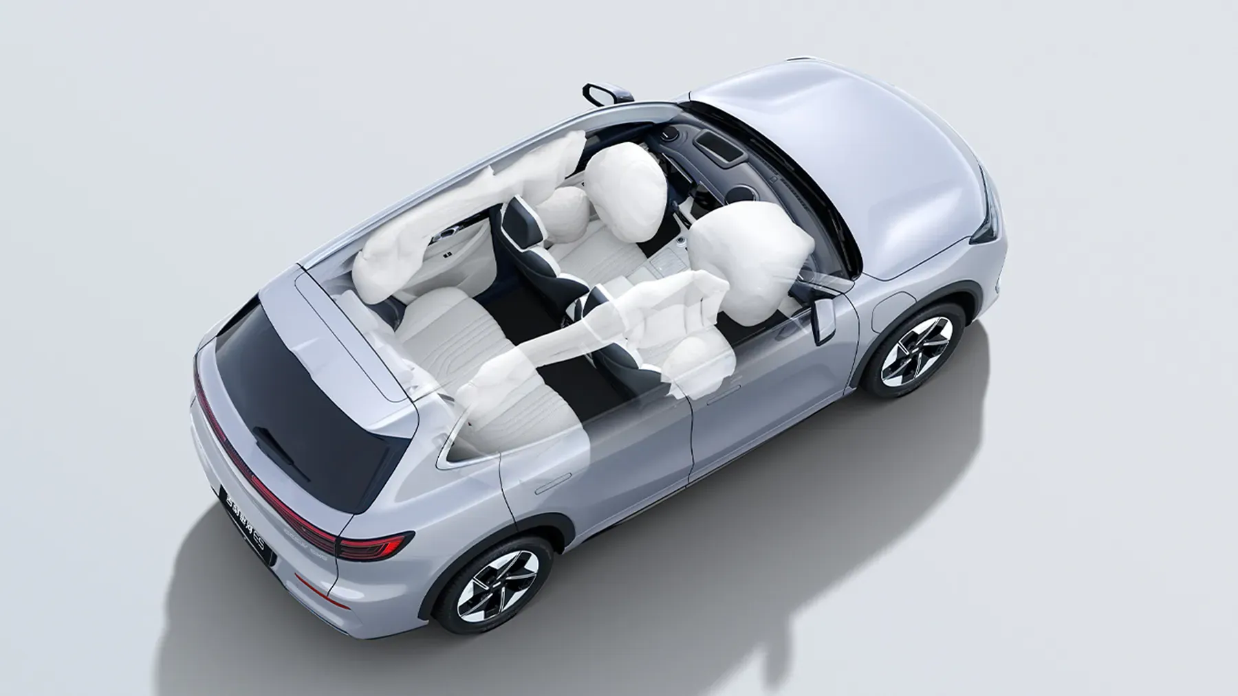 Airbags del Geely EX5