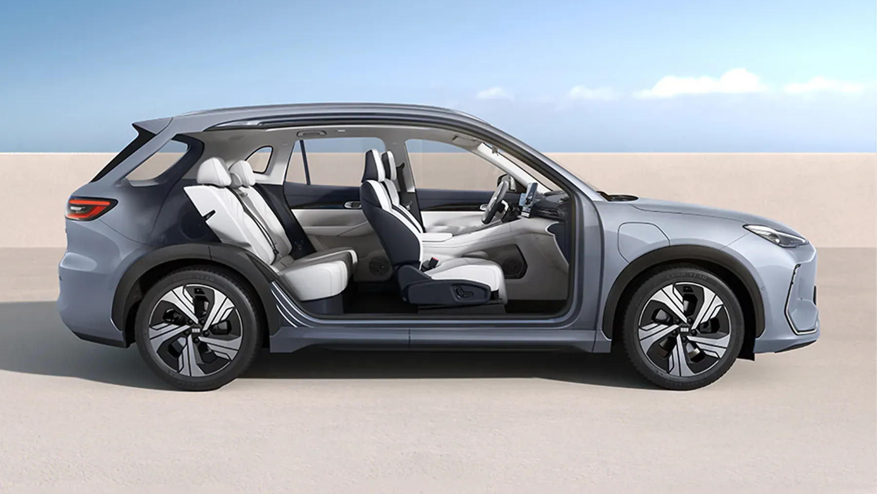 Estructura del Geely EX5